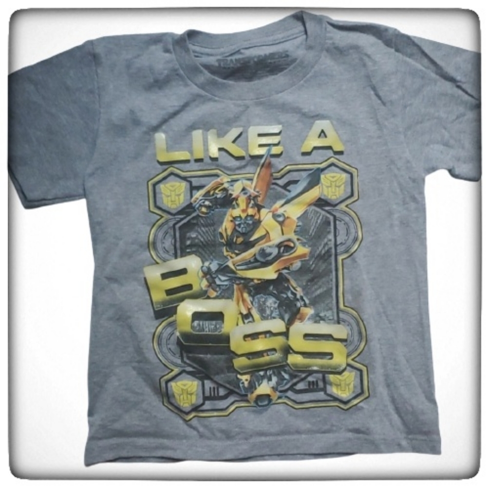 Transformers "Like A Boss" Shorsleeve Tshirt-S 6/7